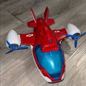 Red and Blue Toy Helicopter paw patrol